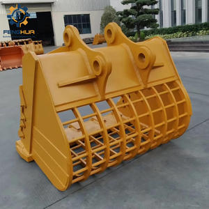 Cucharón esqueletizado para excavadora de alta calidad al por mayor, cucharón rastrillo para raíces, cucharón esqueletizado personalizado para excavadora EX30 EX40 EX55 EX60 EX70 - Product Image 5