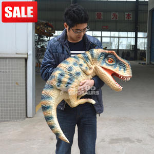 Dinosaurio mecánico realista, títere <span class=keywords><strong>de</strong></span> mano para bebé, animatrónico, en venta - Product Image 5