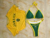 Ensemble de maillots de bain 3 pièces pour femme, 11 couleurs, avec mini-haut, style brésilien échancré, pour la plage, tailles S-XL