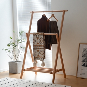 Giá Để Giày Hai Cực Đơn Giản Cho Phòng Ngủ Gia Đình Giá Treo Áo Khoác Gấp Gọn Sàn Phù Hợp - Product Image 6