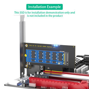 Адаптер NVME SSD M2 PCIE M.2 NVME SSD в PCI Express X4 адаптер для карты 2230 М-2280 м2 SSD в наличии - Product Image 6