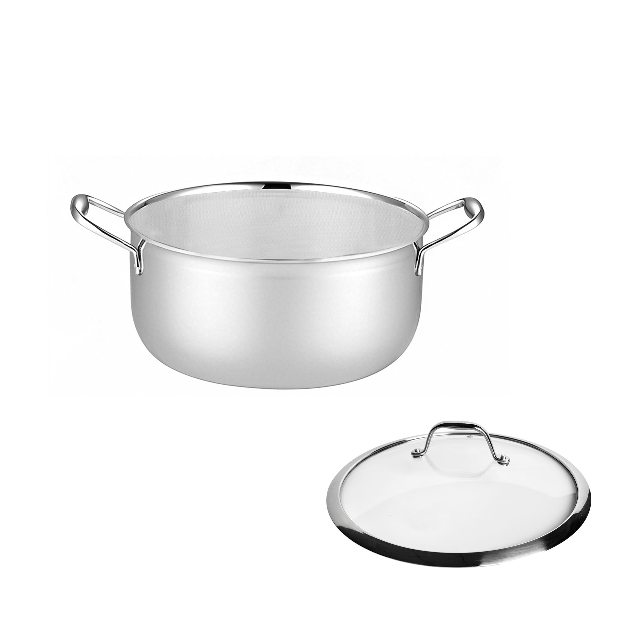 Marmite 24cm avec couvercle en verre