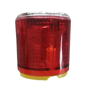 Feu de signalisation LED rouge clignotant, installation par vis, IP65, matériau PC, 3.7V, utilisation pour la sécurité routière - Product Image 5