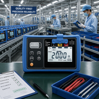 Testeur de résistance de terre numérique direct usine OEM ODM, testeur de résistance de terre numérique, mesureur de résistance de terre numérique