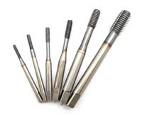 TAIRAY Outils de taraudage pour le travail des métaux, norme américaine 1/4-28 UNF, taraud de formage de filetage par extrusion unifié