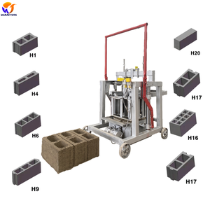 Đẩy trực tiếp máy làm gạch di động + máy để làm gạch ép + Hướng dẫn sử dụng máy làm gạch lồng vào nhau - Product Image 2
