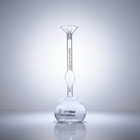 Frasco de Gravedad Específica Le Chatelier para Laboratorio, Equipo de Prueba de Densidad de Cemento