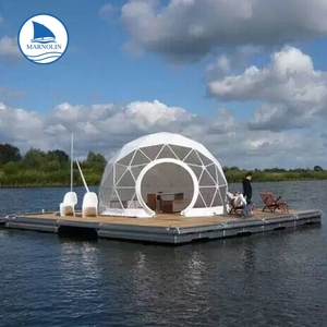 Maison de bateau <span class=keywords><strong>ponton</strong></span> flottant maison <span class=keywords><strong>bois</strong></span> flottant modulaire maison préfabriquée - Product Image 3
