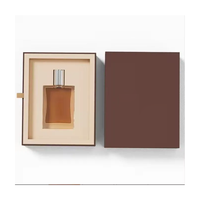 Boîte à tiroir en papier personnalisée de haute qualité en gros avec laminage mat et doublure en éponge pour l'emballage de montres