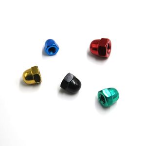 M3-M20 जस्ती जस्ती मीट्रिक इन्सुलेशन स्क्रू कैप नट गुंबद टोपी प्रकार - Product Image 3