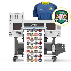 Impresora UV DTF de 60 cm (24 Pulgadas) con Rodillo de Laminación e Impresión 2 en 1, Cabezal de Impresión <span class=keywords><strong>Epson</strong></span> I3200, Tinta UV, 1 Año de Garantía - Product Image 1