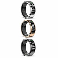 Anneau intelligent OEM personnalisé R11C avec écran, contrôle gestuel, étanche 1ATM, suivi de la fréquence cardiaque, du sommeil, du sport et de la forme physique pour hommes et femmes