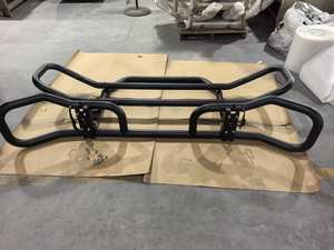 Protection de pare-chocs avant pour semi-remorque, garde-cerfs en acier avec support de calandre pour Cascadia <span class=keywords><strong>Volvo</strong></span> Kenworth - Product Image 5