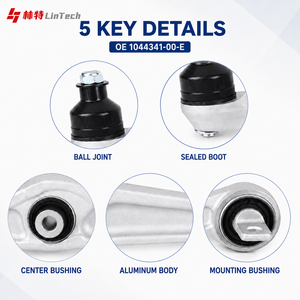 ยางหุ้มแขนควบคุมล่างด้านหน้า LinTech OE Standard รุ่น OE 1044341 00 E ใช้ได้กับ <span class=keywords><strong>Tesla</strong></span> <span class=keywords><strong>Model</strong></span> <span class=keywords><strong>3</strong></span> ปี 2017-2021 - Product Image 2