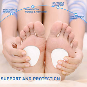 Подкладки для ног для мужчин и женщин, стельки из войлока для передней части стопы, шарики для обуви - Product Image 3