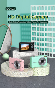 Yunq 2.4 אינץ '1080p מלא hd 16x זום דיגיטלי רטרו קמורי תמונה וידאו 44mp נקודה לירות מיני ילדים מצלמה דיגיטלית dc403 - Product Image 3