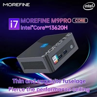 Mini PC Morefine de Alto Rendimiento, Intel I5-1340P/I7-13620H, 12 Núcleos, 16 Hilos, DDR4 4GB, SSD, Wifi 6, Ideal para Juegos (Reino Unido/EE. UU.)