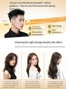 Tinte Capilar Natural para Salón de Belleza al por Mayor |   Crema de Tinte Permanente <span class=keywords><strong>Chensheng</strong></span> de 100 ml, Servicio de Etiqueta Privada OEM - Product Image 2