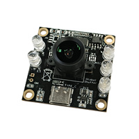 Module de caméra USB Type-C OV9281 1MP 120fps à obturateur global avec vision nocturne LED NIR pour la détection d'obstacles des drones / AGV / robots