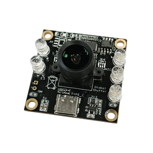 โมดูลกล้อง OV9281 1MP 120fps กล้องมองกลางคืนแบบ Global Shutter พร้อมไฟ LED NIR สำหรับ UAV / AGV / หุ่นยนต์ตรวจจับสิ่งกีดขวาง  แบบ USB Type-C - Product Image 1