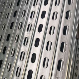 Profilé en C en acier inoxydable massif non perforé sur mesure pour la construction de supports solaires, pliage, découpe, soudage - Product Image 4