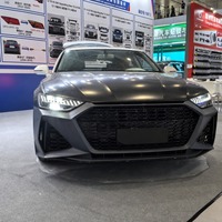 Kit de Carrocería Completo Estilo RS7 C8 2025+ para Audi A7 S7 C7 C7.5 2009-2018, Incluye Parachoques Delantero y Trasero, Capó, Faros y Guardabarros