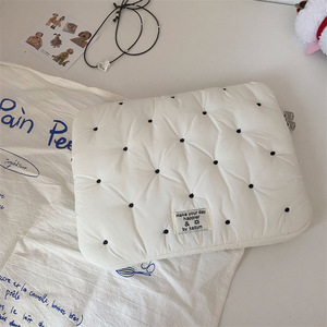 Của phụ nữ xách tay nylon trường hợp máy tính xách tay với túi chống sốc <span class=keywords><strong>Ipad</strong></span> Pouch Túi du lịch thiết kế sưng húp - Product Image 4