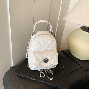 2025 phụ nữ đa năng zip đóng cửa Crossbody Túi nhỏ PU ba lô với dây đeo vai dây đeo mới thiết kế thời trang - Product Image 4