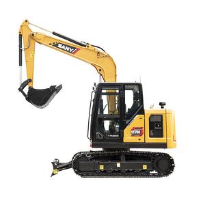 รถขุดใหม่เอี่ยม MINI SANY SY75c เครื่องจักรก่อสร้างมือสอง Sany75 รถขุดตีนตะขาบ พร้อมจัดส่ง - Product Image 1