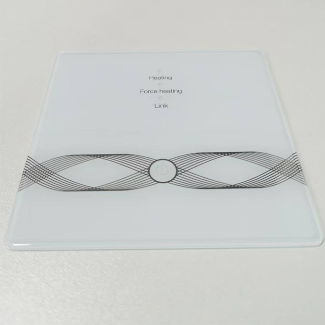 1mm 1.5mm 2mm 3mm Tempered Screen Printed Glass
