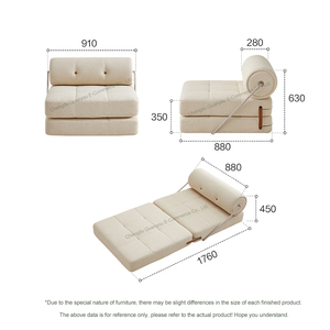 102871 Quanu New Design <strong>Small</strong> Sectional <strong>Sofa</strong> for <strong>Small</strong> Apartment Italian Folding <strong>Sofa</strong> Bed <strong>Small</strong> <strong>Bedroom</strong> <strong>Sofa</strong> - Product Image 6