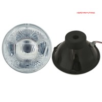 Phare de rechange classique DOT pour Ford F100 F150 Early Bronco, phare rond semi-scellé H4 de 7 pouces, universel pour voitures anciennes