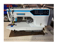 Nouvelle machine à coudre industrielle à grande vitesse informatisée JACK A6F-E-Q-PK à point noué, à aiguille simple et tirette arrière intégrée