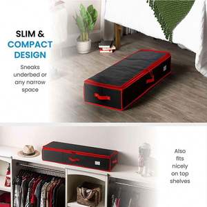 Household Multifunctional <b>Box</b> <b>Gift</b> Storage Christmas Decorations Storage Bag Christmas Wrapping Paper Storage Bag - Product Image 5