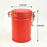 Boîte de rangement hermétique pour noix, grains de café, avec valve de dégazage, finition mate, pour aliments en conserve