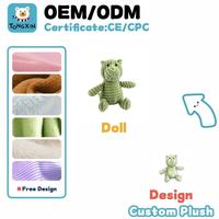 Jouet en peluche pour chien personnalisé par le fabricant, vente en gros, sûr, doux, interactif, résistant aux morsures, jouet à mâcher pour chiots, ODM CPC