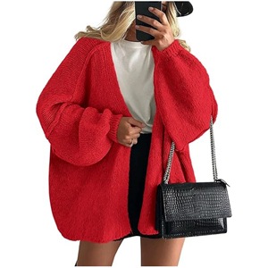 Dropshipping Shopify Plus Size Womens Knit <b>Cardigan</b> Open Front Short Sleeve Solid Color Casual Lightweight Spring Top - Product Image 3