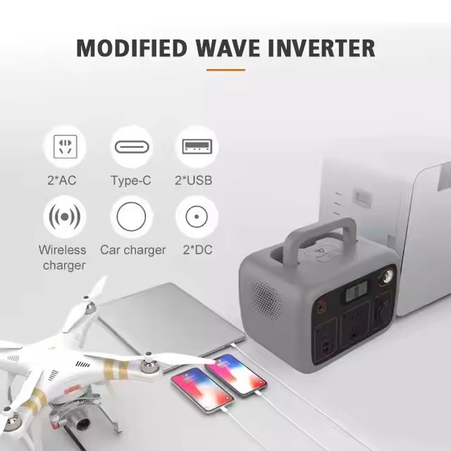 Mini Silent Solar Electric Supply AC DC Powered Portable Generators for Home MPPT Controller Portable Bank Station · image 3