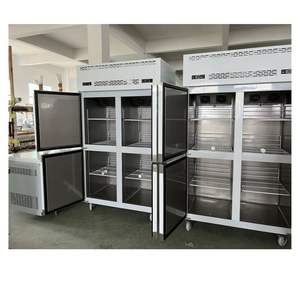 業務用ステンレス製縦型厨房自動霜取り機能付き冷蔵庫・冷凍庫（二重温度） - Product Image 2