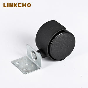 Moderno en forma de L 1,5 pulgadas placa de plástico sofá <span class=keywords><strong>silla</strong></span> <span class=keywords><strong>ruedas</strong></span> enchufables muebles perno Universal giratorio <span class=keywords><strong>ruedas</strong></span> de nailon silencioso duradero - Product Image 2