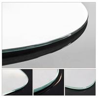Miroir décoratif LED personnalisé à forme ondulée asymétrique irrégulière avec lentilles grossissantes, cadre en alliage d'aluminium pour salon intelligent