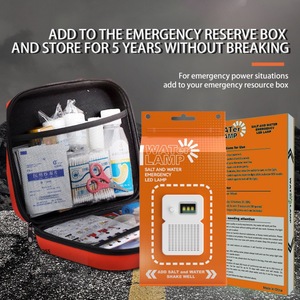 100 + Giờ Độ Sáng IP65 Không Thấm Nước Nước Muối Đèn Cắm Trại Di Động LED Khẩn Cấp Nước Powered Ánh Sáng 200 Giờ Tuổi thọ - Product Image 3