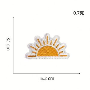 แผ่นปะรูปสายรุ้งสำหรับเสื้อผ้า ขายส่ง หมวก ผ้าทอ แผ่นปะปักลายรีดร้อน - Product Image 5