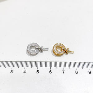 31447 Accesorios de Perlas DIY, Colgante de Plata S925, Soporte Vacío para Cuentas Redondas de 4mm, Collar para Mujer, Fornituras de Joyería, Tipo Espaciadores - Product Image 4