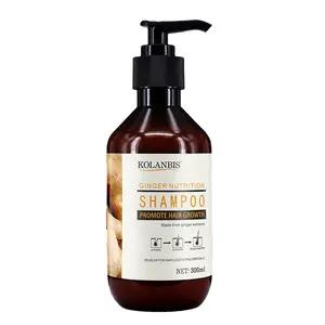 KOLANBIS Wholesale Ginger Scalp Care Shampoo Anti Hair Loss Products