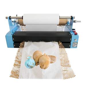 Rollo de papel de nido de abeja de calidad alimentaria para llenar huecos Logística tampones envolturas de embalaje para evitar que se caigan y se rompan - Product Image 1