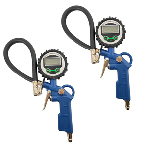 Pistolet de gonflage de pneus avec manomètre à affichage clair - pour voitures, motos, vélos - Product Image 3