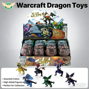 Caja Sorpresa de Regalos para Niños, Set de Modelos de Dinosaurios de Plástico, Juguetes de Ensamblaje DIY, Caja Ciega de Dinosaurios - Product Image 3