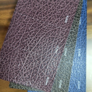 Papier Kraft Lavable Bicolore Effet Litchi, Tissu en Cuir Végétalien Résistant à l'Eau pour Sacs de Luxe, Sacs à Dos, <span class=keywords><strong>Portefeuilles</strong></span> et Chapeaux - Product Image 1
