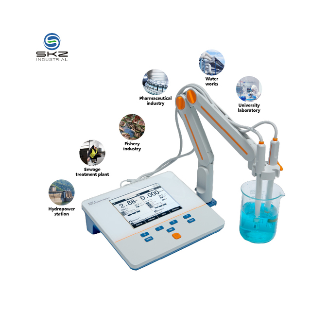 M300F-A Industrial Benchtop Multi-Parameter PH/EC/ISE Water Analyzer with Automatic Temperature for Lab and Field Use